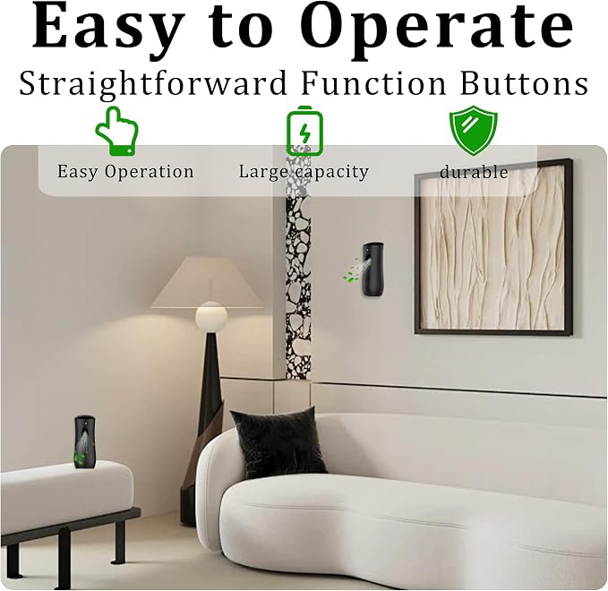 Automatic Air Freshener Spray Dispenser, Free Standing or Wall Mounted - Image 3