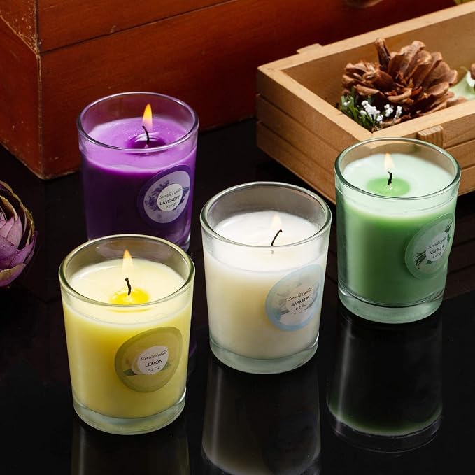 Scented Candles with 10 Fragrances Gift Set - Image 4
