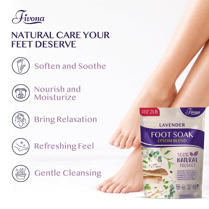 Foot Soak Epsom Salt with Lavender - Image 4