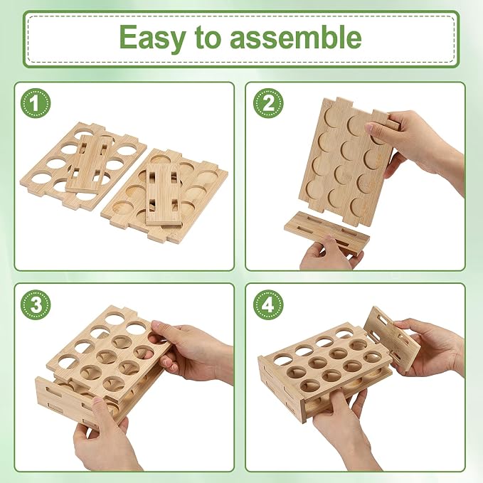 12 Slots Essential Oils Holder Essential Oil Bottle Storage Rack - Image 5