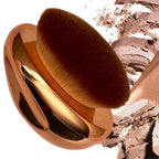 Foundation Brush Palm Makeup SOFT Kabuki Dome Shaped Face Body Shimmer Oil SPF - Image 6