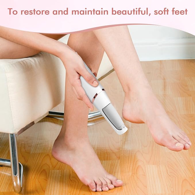 Electric Foot File and Callus Remover, Professional Pedicure Tools - Image 2