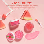 Hydrating Lip Mask Set, Lip Scrub & Lip Butter, Overnight Lip Treatment Set - Image 8