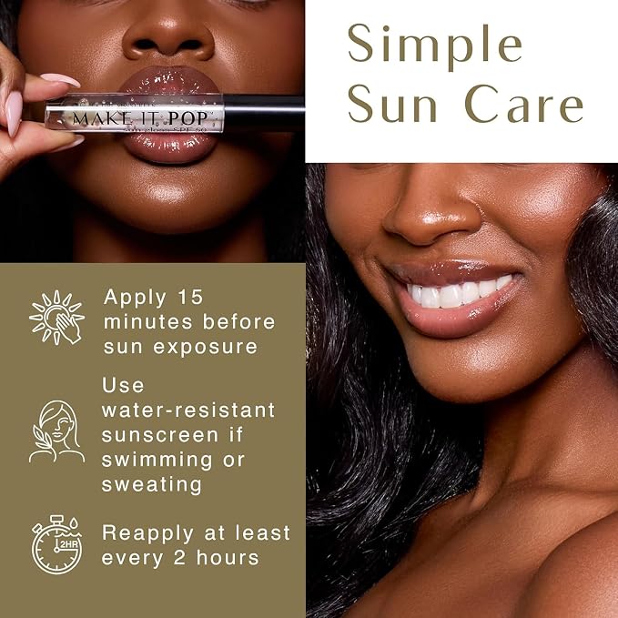BLACK GIRL SUNSCREEN Make It Pop Sungloss - Image 5
