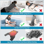 Comfytemp Heating Pad for Back Neck Shoulders, Weighted Heating Pad, Valentines - Image 5