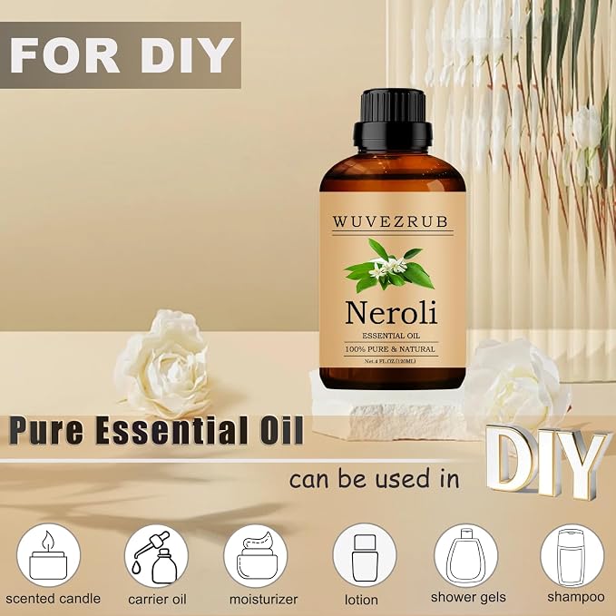 Neroli Essential Oils, 120ML Pure and Natural Essential Oil - Image 3