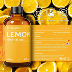 SU JUABA Lemon Essential Oil 4 Fl Oz, 100% Pure Natural - Image 6