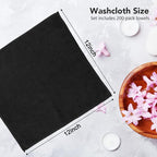 Orighty Wash Cloths Bulk Towels Set 200 Pack, Highly Absorbent and Soft Feel - Image 4