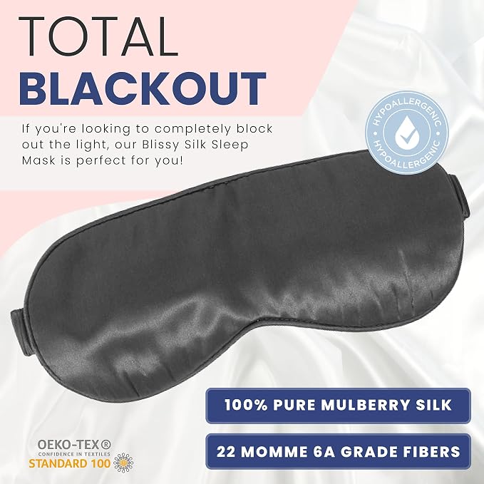 Blissy Silk Sleep Mask - Image 2