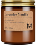 M&SENSE LavenderVanilla Scented Christmas Candle Gift, Aromatherapy Candle Set by MSENSE