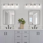 Ascher 4-Light Bathroom Light Fixtures, Modern Vanity Lights - Image 9