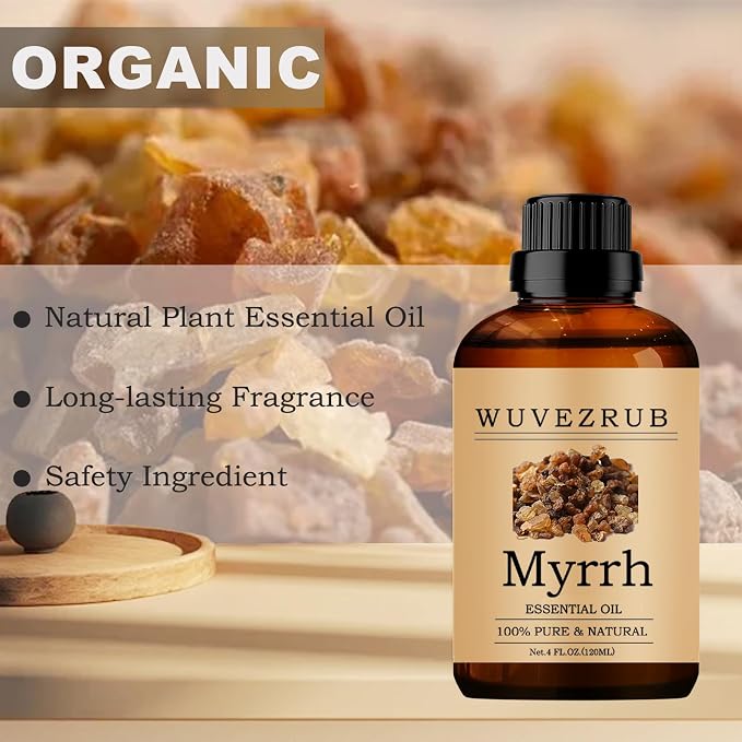 Myrrh Essential Oils, 120ML Pure and Natural Essential Oil - Image 4