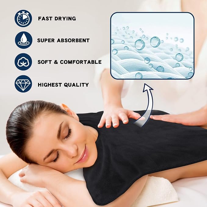 SINLAND Microfiber Esthetician Towels - Image 5