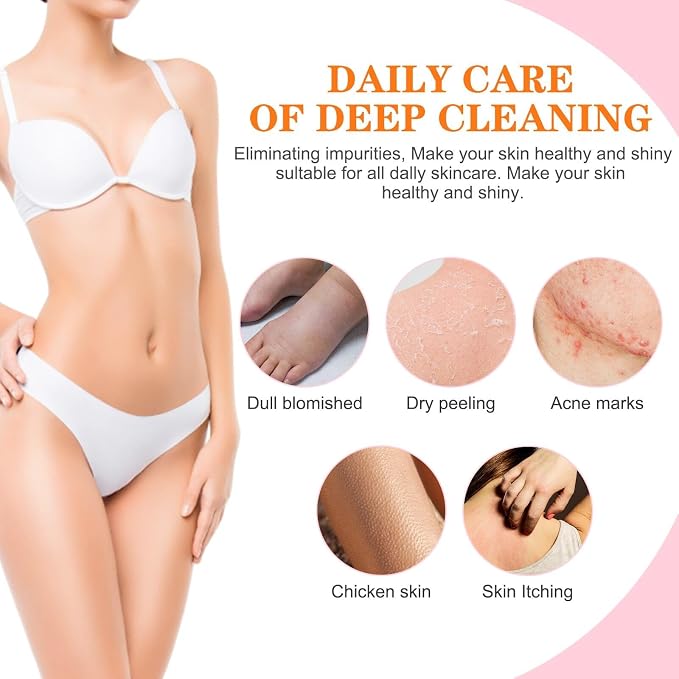 Exfoliating Natural Loofah Sponge Back Scrubber - Image 5