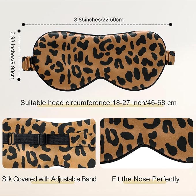 ZIMASILK Adjustable 100% 22 Momme Mulberry Silk Sleep Mask - Image 4