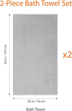 Amazon Basics 2 Piece Quick-Dry Oversize Bath Towel, 100% Cotton - Image 5