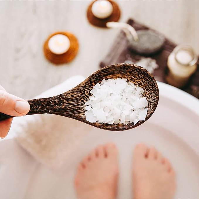 Dead Sea Magnesium Flakes Bath Salts | Premium Magnesium Supplement Bath Salts - Image 6