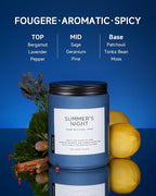M&SENSE Summer's Night Scented Candles - Image 2