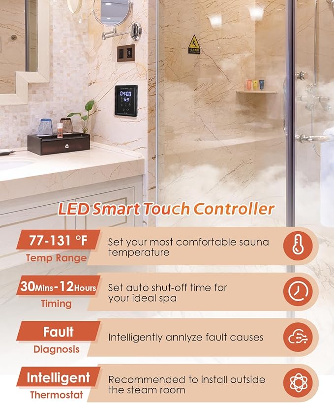 Steam Shower Generator Kit 15KW - Image 3