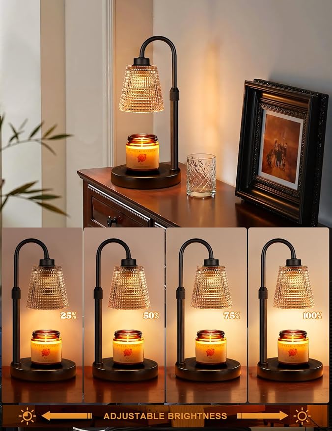 Innqoo Amber Candle Warmer Lamp - Image 2