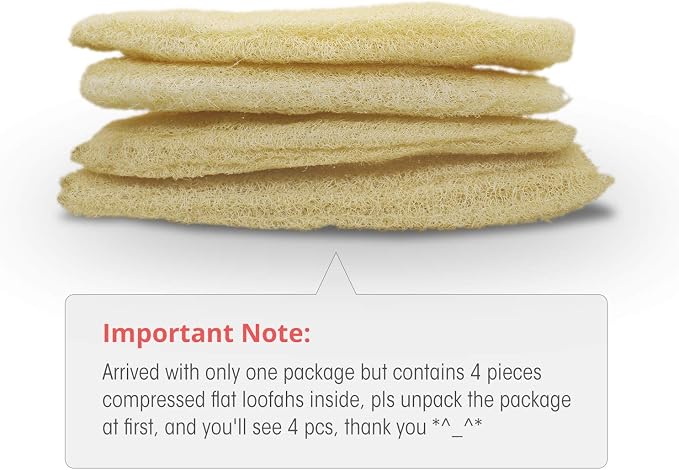 Natural Organic Loofah Sponges Large Exfoliating Shower Bath Loofah Luffa Loofa - Image 7