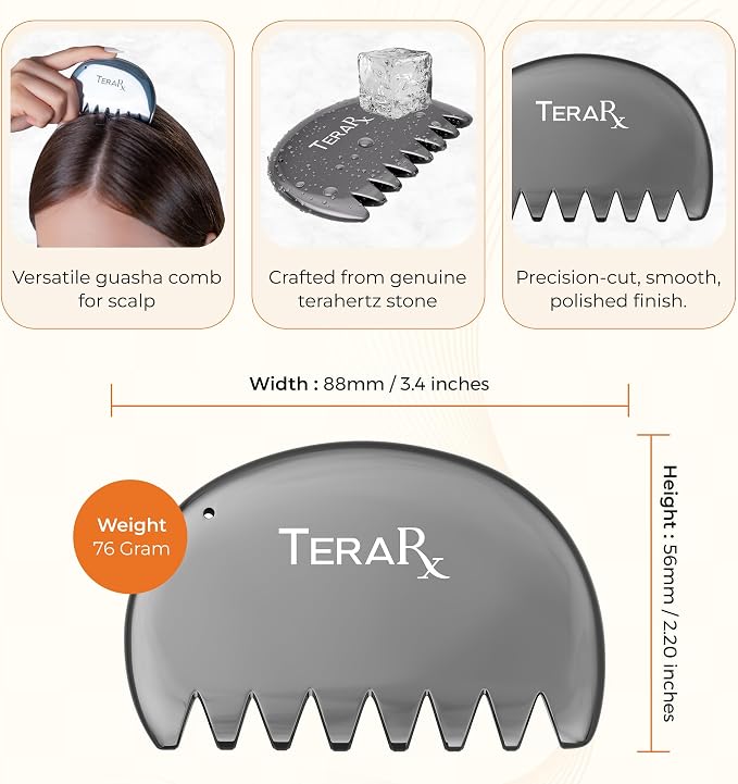 TeraRX® Terahertz Gua Sha Comb – Authentic Terahertz Massage Tool - Image 6
