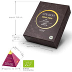 Creano Organic Herbal Tea Gift Set "Organic Herbal Tea" – 12 Pyramid Tea Bags - Image 2