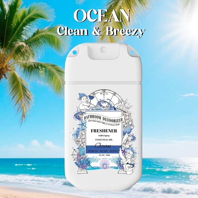 Pocket Size Toilet Spray with Removable Hook, 30ml Travel Essentials Variety 3 - Image 3