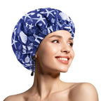 1 PCS Shower Cap, Double Layer & Adjustable Bathing Cap by WINSTECK