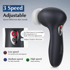 COSLUS FBX04 Facial Cleansing Brush Face Scrubber: 3 in 1 Bi-Directional - Image 4