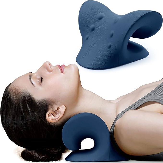 RESTCLOUD Neck and Shoulder Relaxer, Cervical Traction Device by RESTCLOUD