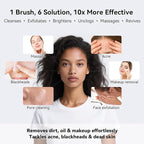 Electric Facial Cleansing Brush, Rechargeable Silicone Face Scrubber exfoliator - Image 2