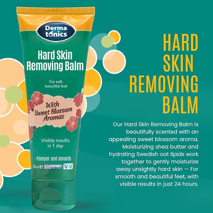 Dermatonics Hard Skin & Callus Removing Balm w/Sakura Blossom Aromas & 10% Urea - Image 2
