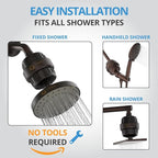 weAQUA Heavy Duty NO BS Shower Filter – 99% Removal - Image 7