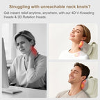 Rainwolf Shiatsu Neck and Back Massage Cushion - Image 3