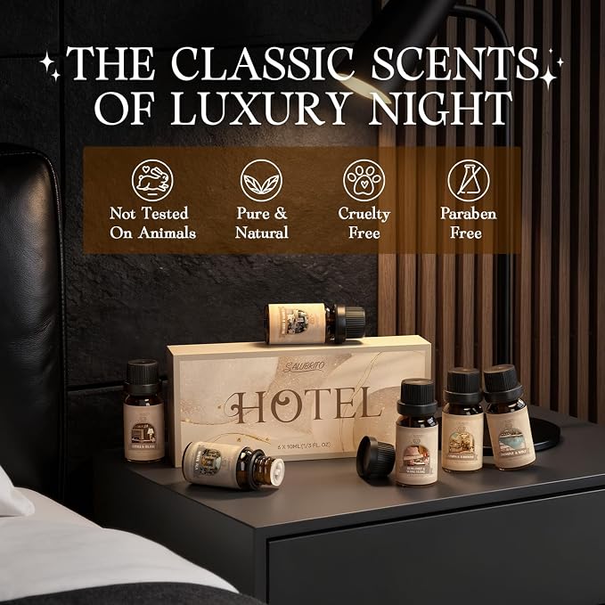 SALUBRITO Hotel Fragrance Oil Set, Luxury Essential Oil Set - Image 4
