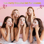 16 PCS Spa Party Supplies for Girls，Spa Party Favors Include Facial Masks - Image 6