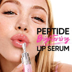 SKINTIFIC Peptide Brightening Lip Serum, Hydrating & Plumping Tinted Lip Gloss - Image 3