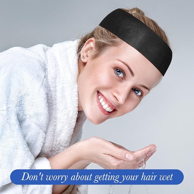 Waydress 140 Pieces Disposable Spa Facial Headbands - Image 7