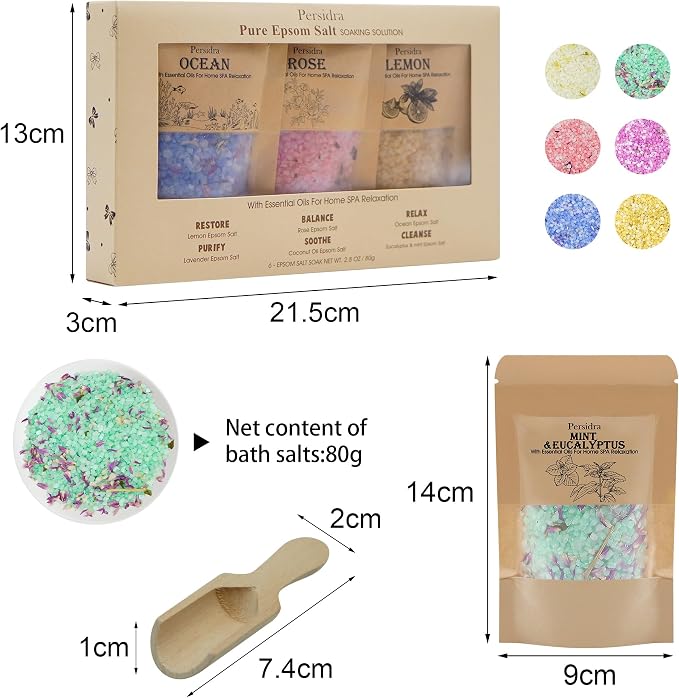Bath Salts, Gift Set, Bath Salts - Image 8