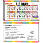 AZEN 24 Pack Lip Balm Bulk, Moisturizing Lip Balms - Image 9