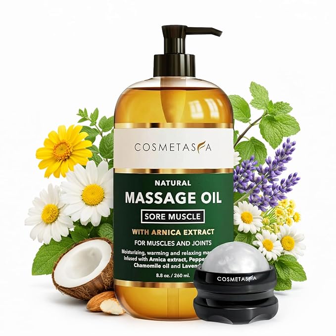 Cosmetasa Massage Oil for Sore Muscle Massage Therapy by Cosmetasa