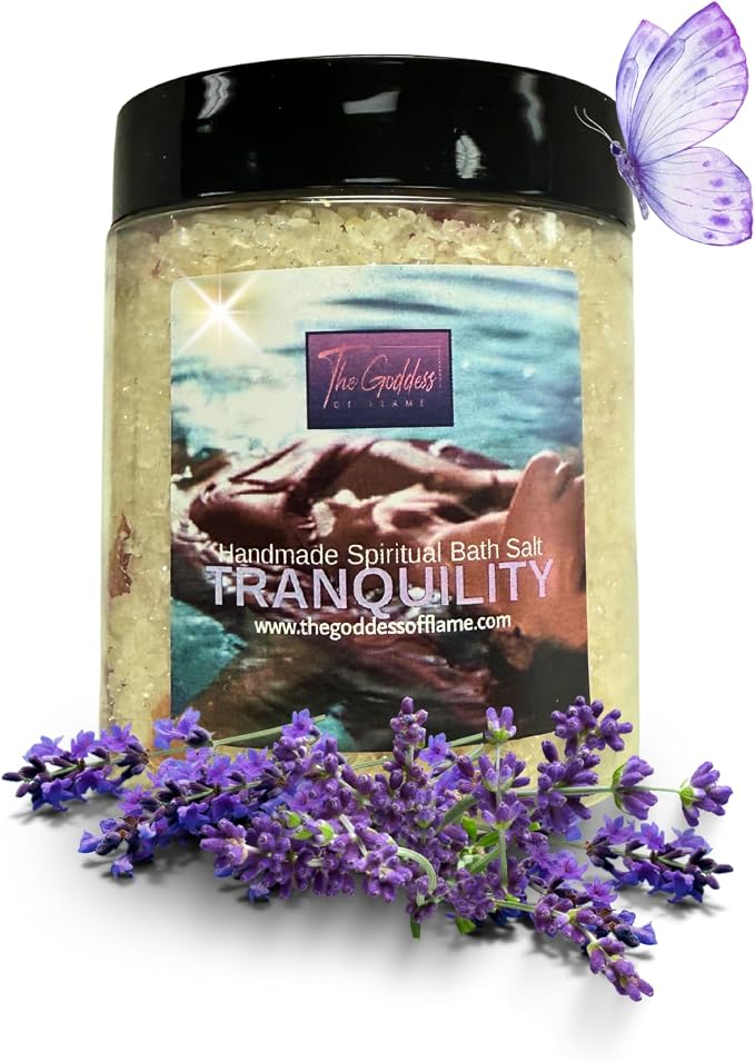 Tranquility Bath Salts – Dead Sea Salt Bath Soak by TheGoddessofFlame