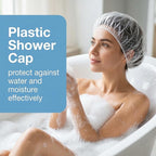 MAQIHAN 100 Disposable Shower Caps Large - Image 5