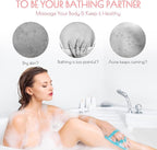 2 Pack Soft Silicone Shower Brush, Body & Face & Short Hair Wash, Bath - Image 8