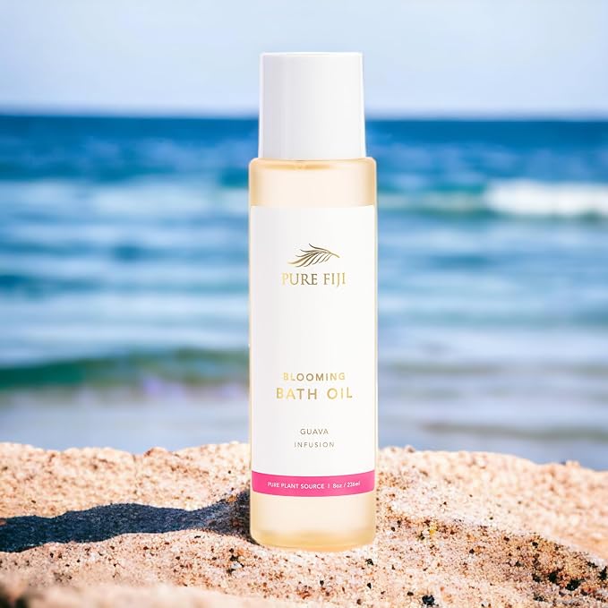 Pure Fiji Bath Oil, Conditioning Body Moisturizer - Image 7