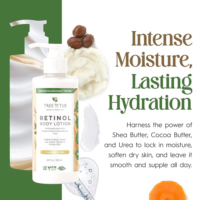 Tree To Tub Retinol Body Lotion - Image 4