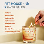 Pet House Pet Odor Candle Plant Based Scented Candle Clean Burning, Long Lasting - Image 3