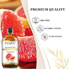 EUQEE Grapefruit Essential Oil 118mL Pure Grapefruit Oil, Large Capacity - Image 3