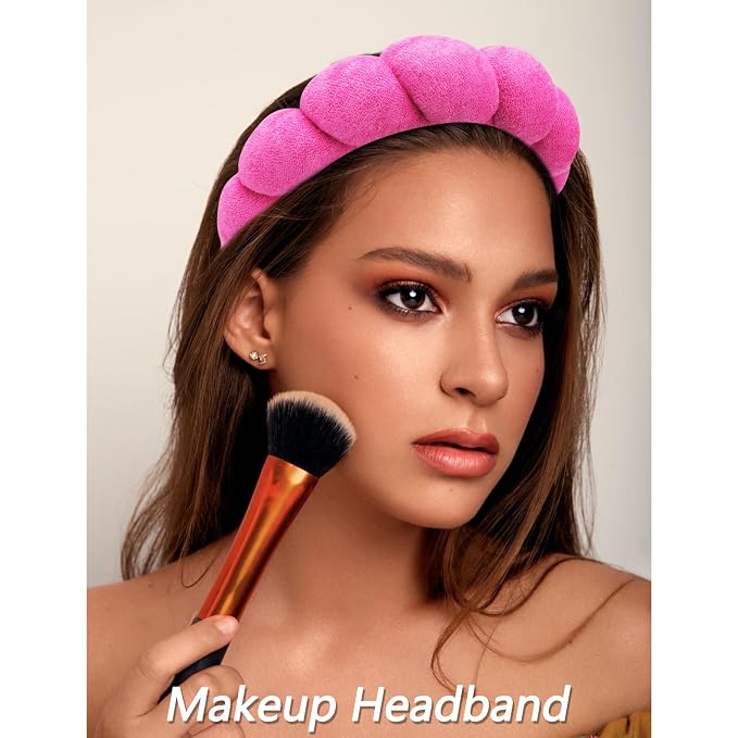 VELSCRUN 6 Pack Spa Headband, Makeup Headbands, Face Wash Headband, Skincare - Image 3